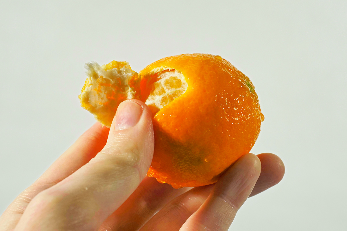 Why You Should Bring an Orange Into the Shower With You